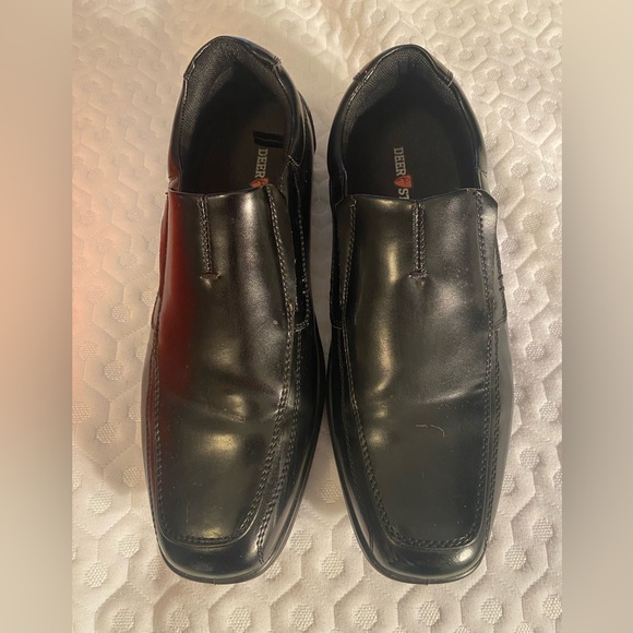Men’s Deer Stag Black Dress Shoe - Picture 1 of 3